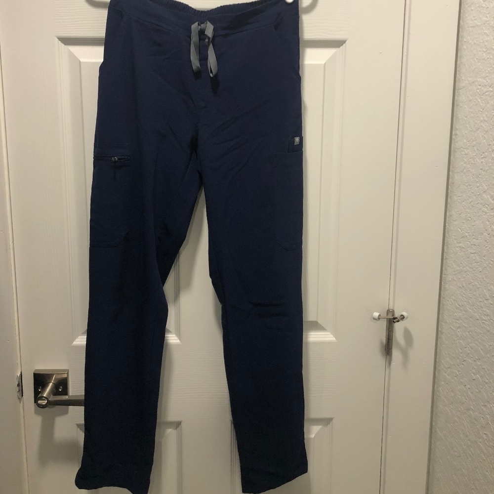 Figs Yola Skinny Scrub Pants in Navy XS